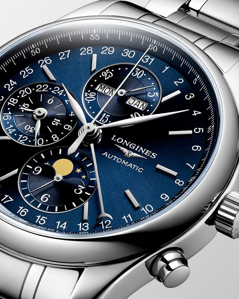 Profilo della cassa del Longines Master Collection Chrono Moonphase